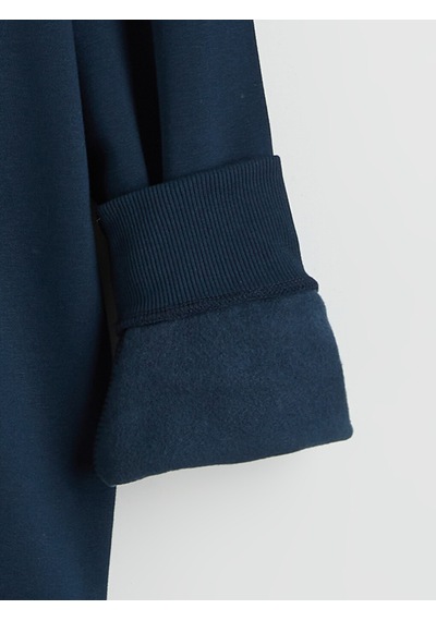 Lcw Vision Petrol Bisiklet Yaka Erkek Kalın Sweatshirt