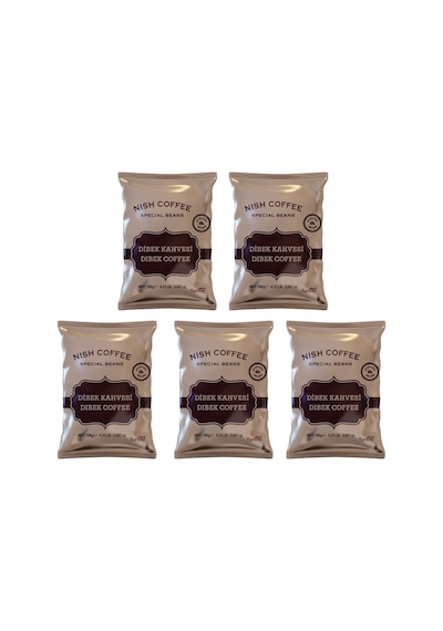 Nish Dibek Kahvesi 5 X 100 Gr Kavrulmuş Öğütülmüş