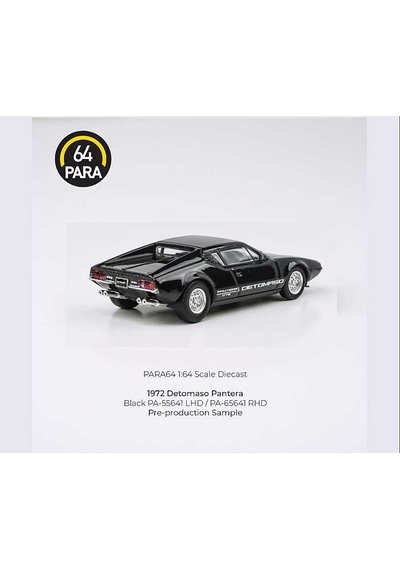 Para64 Detomaso Pantera Black Lhd Pa-55641 Çok Renkli