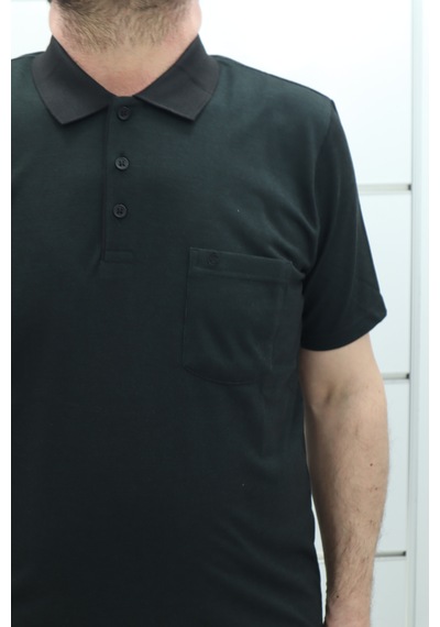 Becces Dmctekstil Erkek 002 Çizgili Klasik Kesim Rahat Kalıp Tek Cepli Polo Yaka T-shirt Haki Becces Dmctekstil Erkek 002 Çizgili Klasik Kesim Rahat Kalıp Tek Cepli Polo Yaka T-shirt Haki