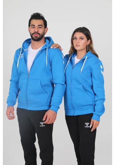 Hummel Armin Pamuklu Sweatshirt Mavi