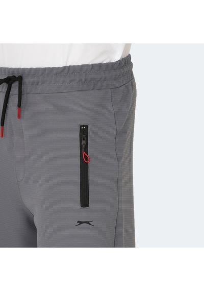 Slazenger OSAKU I Erkek Cepli Koyu Gri Şort