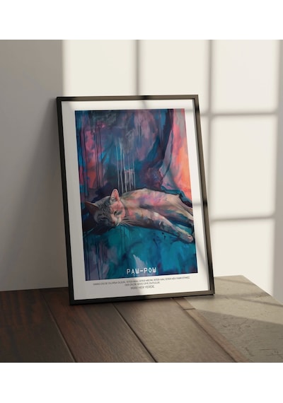Paw-pow No:12 Art Print
