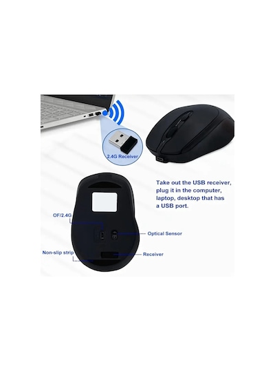 Len Tab K11 Kablosuz Mouse Ayarlanabilir Stand Mousepad Set
