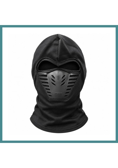 Trendexa Siyah Balaklava Kar Maskesi Air Flow Hava Kanallı Yüz Maskeli Tam Kafa Boyunluk Motorcu Ve Outdoor Renk: Siyah Beden: Standart Adet: 1 Mac