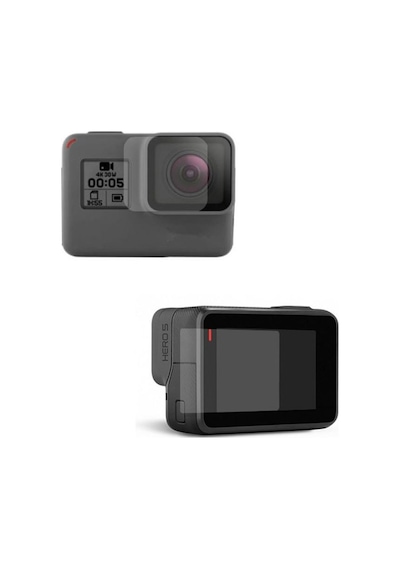 Gopro Hero 5 Lcd Ve Lens Koruyucu Çok Renkli