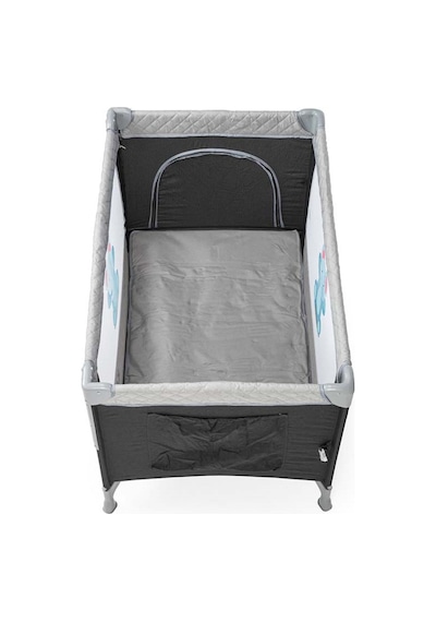 Kanz SleepSide +Plus Park Yatak Siyah