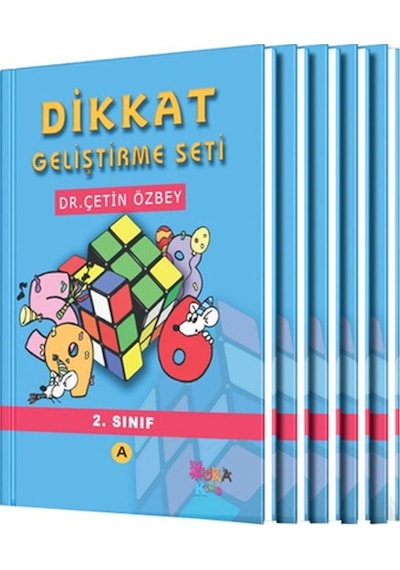 Yuka Kids Dikkat Geliştirme Seti 2. Sınıf (5 Kitap)