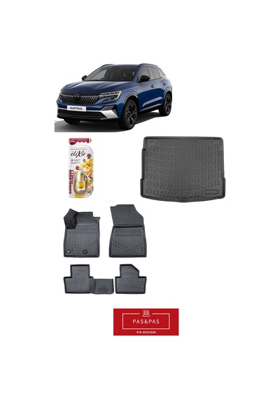 Renault Austral 2025 Model 5d Havuzlu Paspas Ve Bagaj Havuzu Set + Araç Kokusu