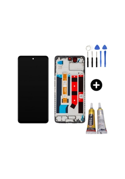 Oppo A60 Cph2631 Uyumlu Çıtalı Servis Lcd Ekran Dokunmatik + Montaj Seti