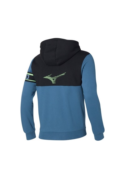 Mizuno Mızuno Sweat Jacket Erkek Sweatshirt Mavi