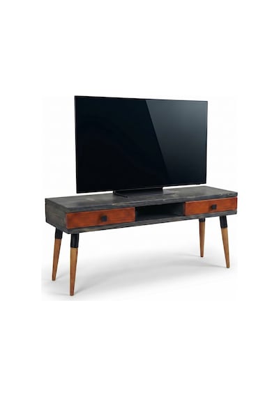 Mobenta Modest Tv: İskandinav Masif Tv Ünitesi 2 Çekmeceli 1 Raflı - 175 An-bk Antrasit-bakır Mobenta Modest Tv: İskandinav Masif Tv Ünitesi 2 Çekmeceli 1 Raflı - 175 An-bk Antrasit-bakır