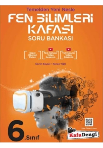 6 Sınıf Fen Bilimleri Kafası Soru Bankası Kafadengi Yayınları (533839183)