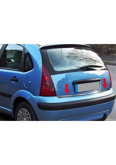 Citroen C3 Avantajlı Krom Set 2002-2009 Arası -4ürün- Paslanmaz Ç
