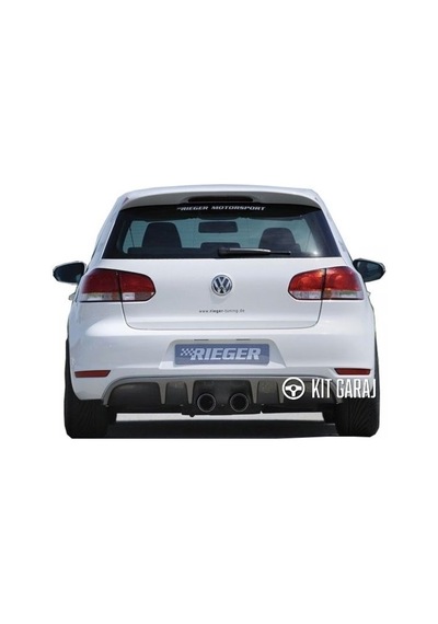 Volkswagen Golf 6 Rieger Boyalı Difüzör Plastik