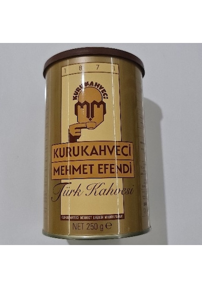 Mehmet efendi 250 kahve Tenike Kutu