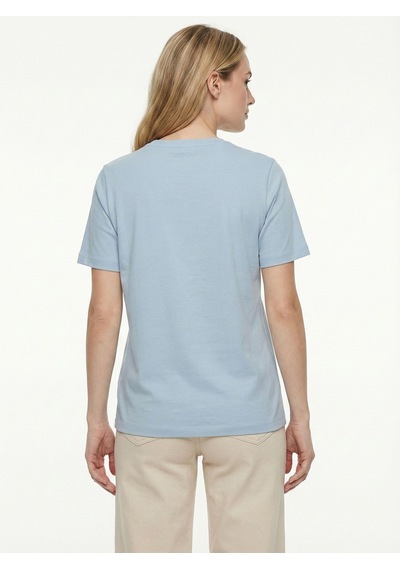 Kadın T-shirt Lf2042252 Lıght Blue Açık Mavi Kadın T-shirt Lf2042252 Lıght Blue Açık Mavi