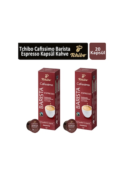 Tchibo Cafissimo Barista Espresso Kapsül Kahve 2 x 10'lu