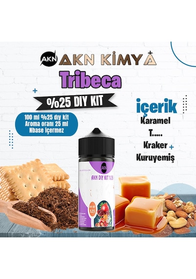 Tribeca Halo Yoğun Dıy Kit Gıda Aroması %25 Oranda Aroma İçerir Hazır Değildir 100 Ml