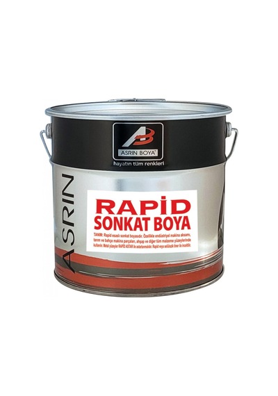 Asrın Rapid Endüstriyel Boya Ral 8002 2.5 Kg
