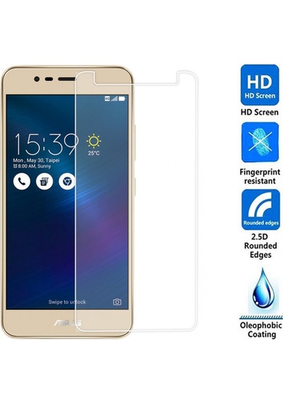 Asus Zenfone 3 Max Zc520Tl 5.2 Için Nettech 0.3 Mm Cam Ekran Koruyucu