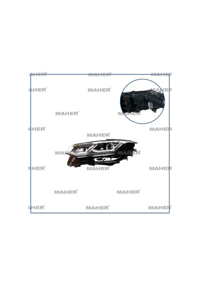 Volkswagen Tiguan 2020 Yılında Çıkan Kasa Far Ledli Sol Oem No:5nb941113f