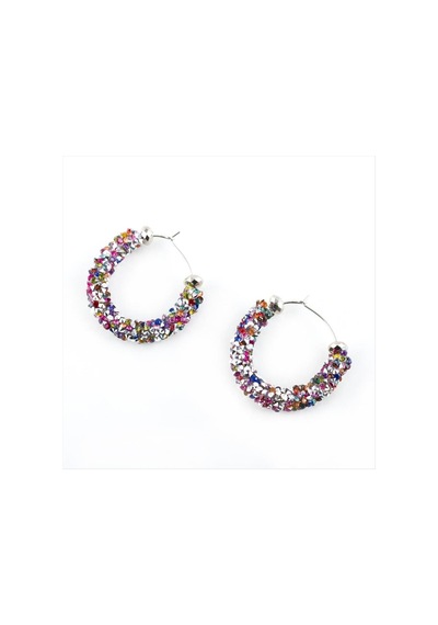 Zenviac456 Swarovski Fitil Küpe Zenviac45678 Karışık Renk 1