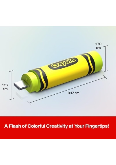 Crayola 64gb Sdczıc-064g-g46l Usb-c 3.2 Gen1 Type-c Flash Bellek Electric Lime
