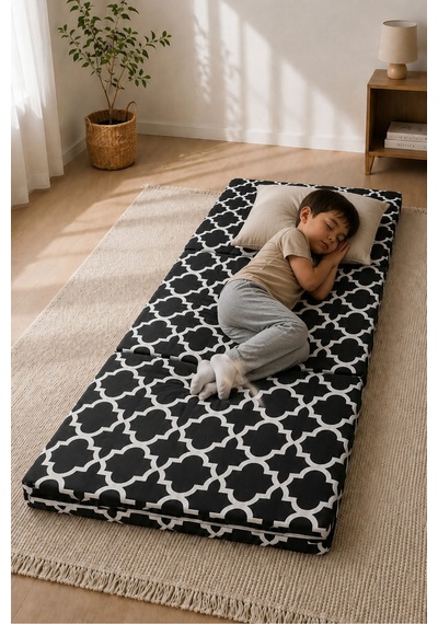 Flexisleep Süngerli Katlanır Yatak, Yer Yatağı, Misafir Yatağı, Kamp Yatağı, Sünger Yatak 180x70 Cm