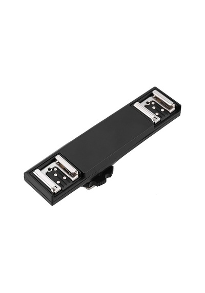 Youtek Nikon Kameralar İçin Çiftli Hot Shoe Adaptörü Ve Uzatma Braketi - Ws-2n