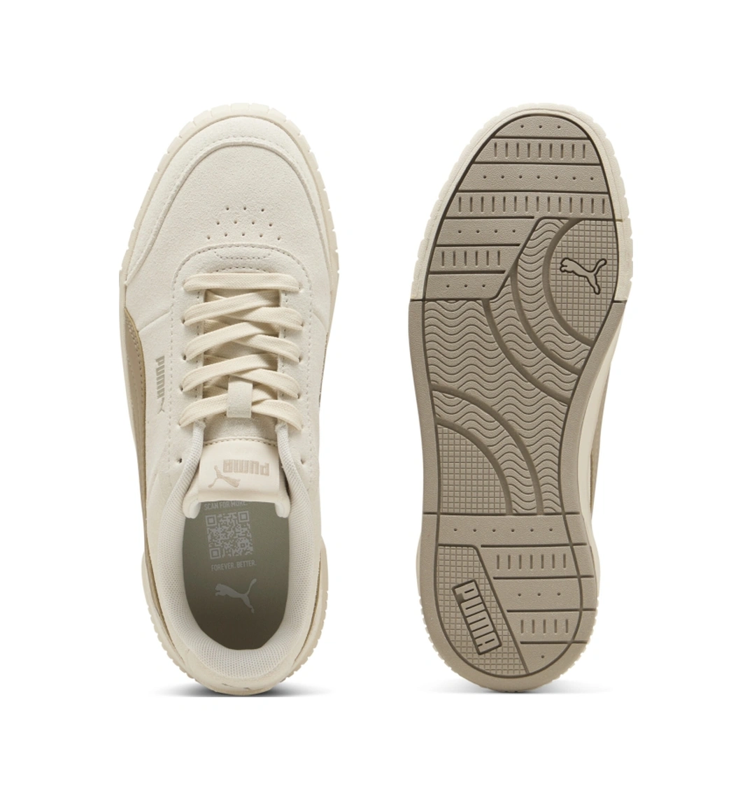 Puma Carina Mia Suede Kadın Günlük Ayakkabı 40263801 Ekru
