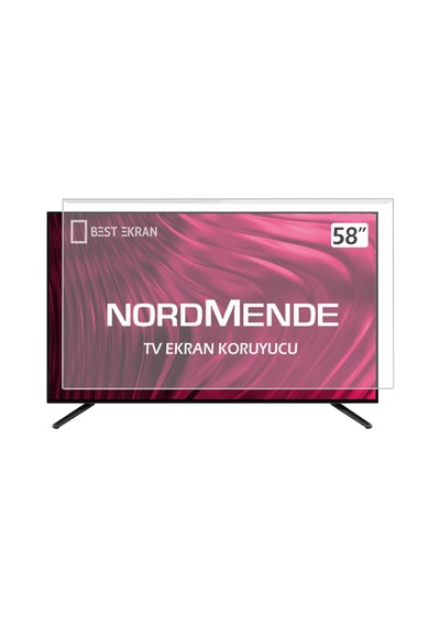 Bestekran Nordmende Uyumlu 58" inç 147 Ekran TV Ekran Koruyucu Paneli