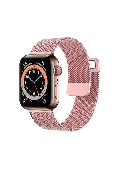 Forzacase Apple Uyumlu  Watch 11 42mm İle Metal Mıknatıslı Kordon Kayış - Fc158