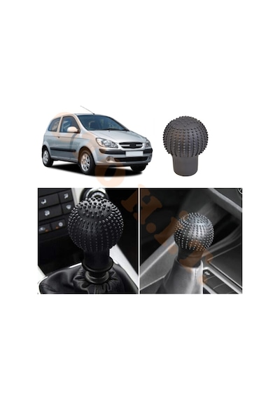 Hyundai Getz Manuel Uyumlu Vites Kılıfı Masajlı Mat Siyah