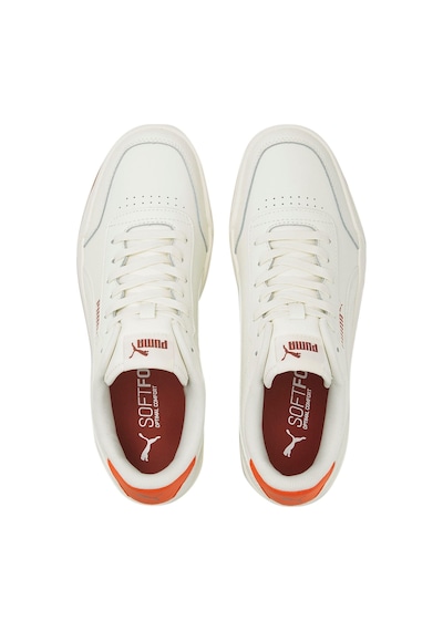 Puma Caracal Unisex Spor Ayakkabı 369863 37 Krem - Turuncu