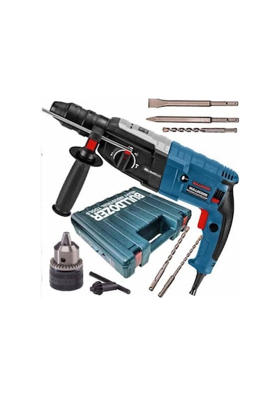 Bulldozer 36V 5Ah Çift Akülü Matkap + 3000 W Kırıcı Delici + 1600 W Devirli Avuç Taşlama