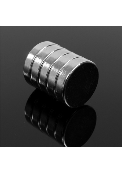 5 Adet Çap 20Mm X Kalınlık 5Mm Yuvarlak Güçlü Neodyum Mıknatıs