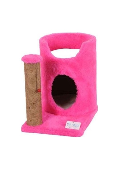 Starpet Oval Yuvalı Kedi Tırmalama Pembe 47 Cm