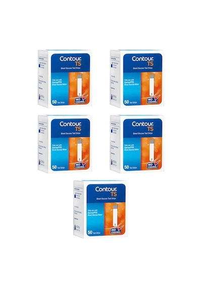 Contour Ts Şeker Ölçüm Strip 5 Kutu 250 Adet