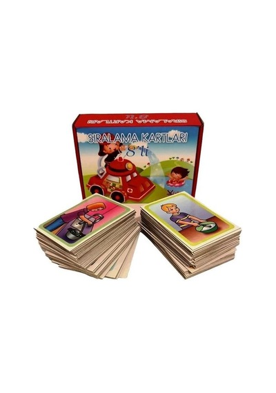 Sıralama Kartları 8'li- Yuka Kids