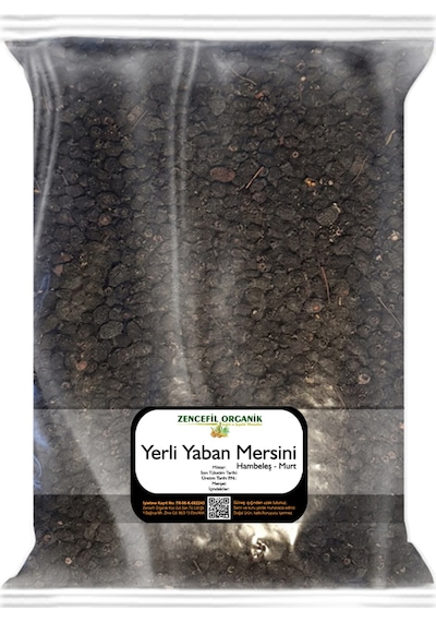 Zencefil Organik Yerli Yaban Mersini Kurusu 1 KG