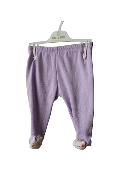 Minidamla Baby Little Life Pantolon Patikli Çıngıraklı Lila Mor