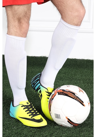 Walked 401 Km Krampon Çim Erkek Futbol Spor Ayakkabı Sarı - Turku  (531402624)-43 Çok Renkli