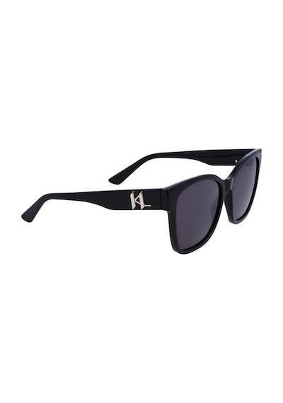 Karl Lagerfeld Kl 6087s 001 Kadın Cat Eye Siyah Kemik Güneş Gözlüğü Siyah