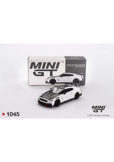Mini Gt Nissan Gt-r Nismo 2024 Brilliant White Pearl 1045 1/64