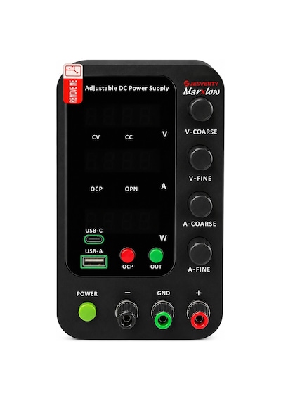 Marxlow Sps-3010v 30v 10a 300w Ayarlanabilir Dijital Dc Laboratuvar Güç Kaynağı Usb & Type-c