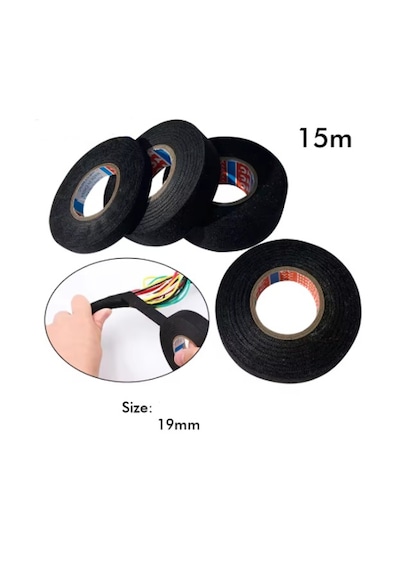 8 Adet Coroplast Tüysüz Bez Bant 19mm X 15 Metre Ref:839
