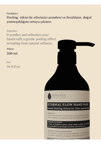Peeling Etkili Doğal El Yıkama Jeli 300 Ml