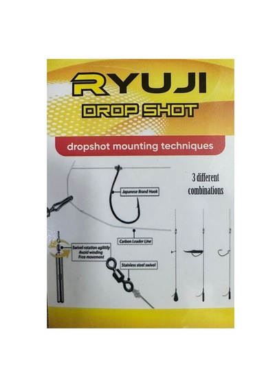 Ryuji Drop Shot Kurşunu 5gr 3 Lü Paket