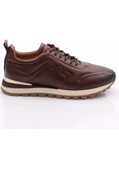 Dgn 5960 Erkek Bağcikli Sneakers Ayakkabi Kahve
